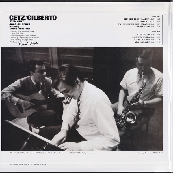 Stan Getz / João Gilberto Featuring Antonio Carlos Jobim - Getz / Gilberto | Analogue Productions (AP-8545) - main