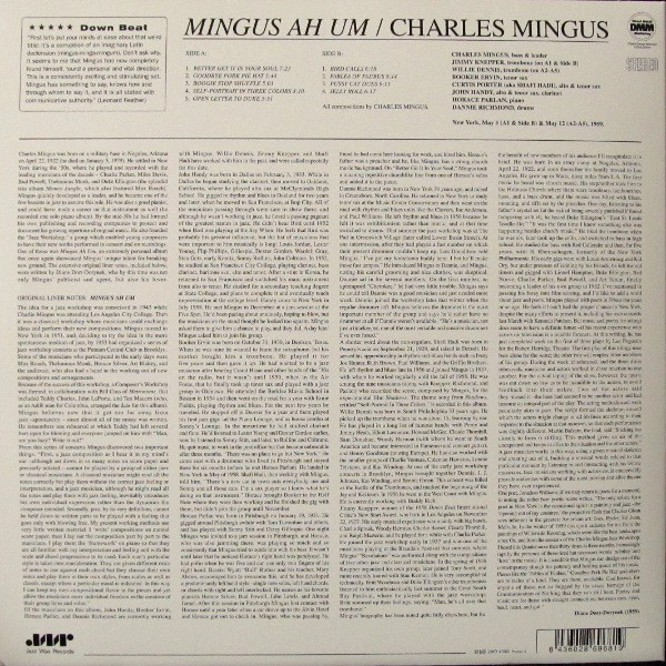 Charles Mingus - Mingus Ah Um | Jazz Wax Records (JWR 4530) - main Charles Mingus - Mingus Ah Um | Jazz Wax Records (JWR 4530) - main