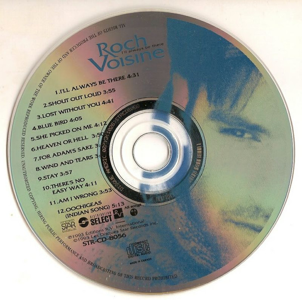 Roch Voisine - I'll Always Be There | R.V. International (STR-CD-8056) - 2 Roch Voisine - I'll Always Be There | R.V. International (STR-CD-8056) - 2