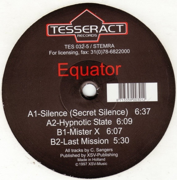 Equator - Silence (Secret Silence) | Tesseract Records (TES 032-5)