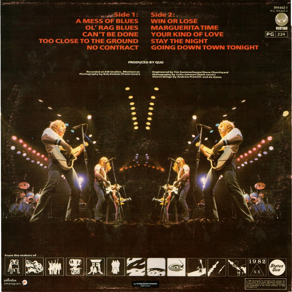 Status Quo - Back To Back | Vertigo (814 662-1) - 2