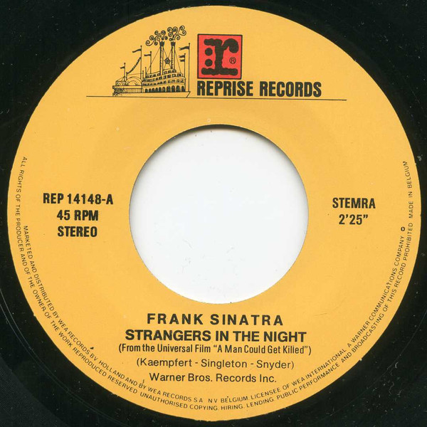 Frank Sinatra - Strangers In The Night / My Way | Reprise Records (REP 14148) - 3