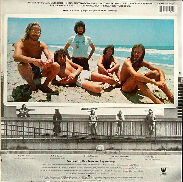 Supertramp - Crisis? What Crisis? | A&M Records (LP 394 560-1) - 2