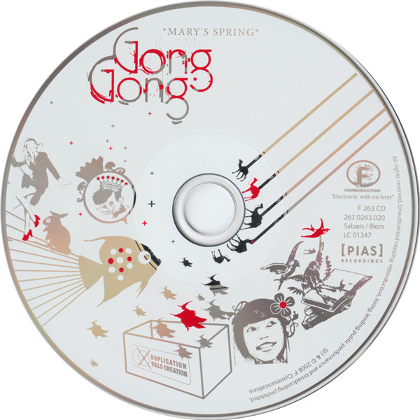 Gong Gong - Mary's Spring | F Communications (F 263 CD) - 3