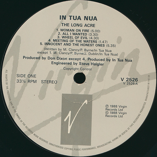 In Tua Nua - The Long Acre | Virgin (V2526) - 2