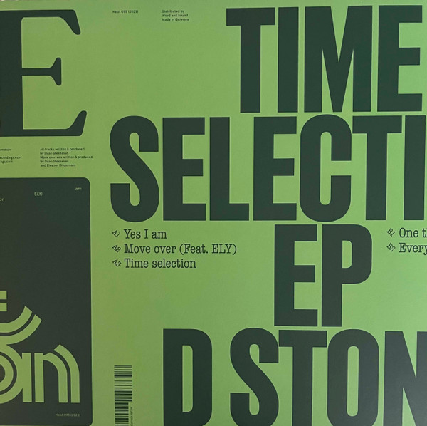 D Stone - Time Selection EP | Heist (HEIST095) - main D Stone - Time Selection EP | Heist (HEIST095) - main