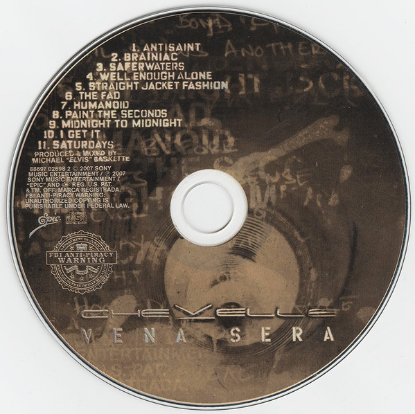 Chevelle - Vena Sera [CD] | Epic (88697 02698 2) - 4