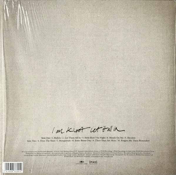 I Am Kloot - Let It All In | [PIAS] Recordings (PIASR330LP) - 2