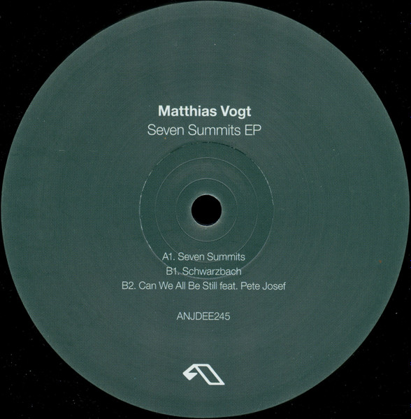 Matthias Vogt - Seven Summits EP | Anjunadeep (ANJDEE245)