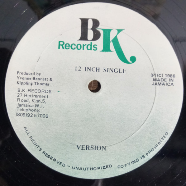 Gregory Isaacs - Love Affair | BK Records (none) - 2