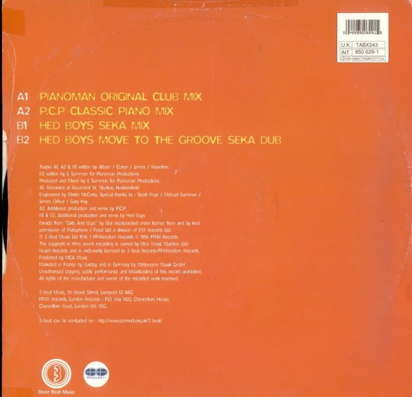 Pianoman - Blurred | Ffrreedom (TABX243) - 2