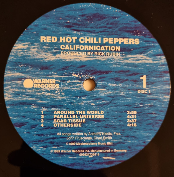 Red Hot Chili Peppers - Californication | Warner Records (093624738619) - 2
