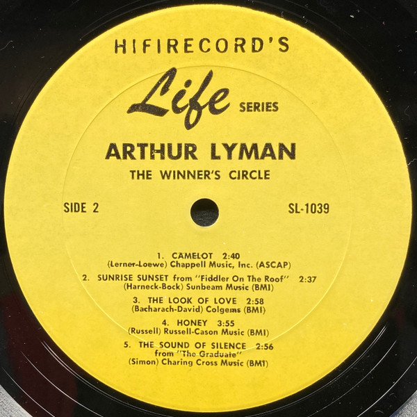 Arthur Lyman - The Winner's Circle | HiFi Records (SL-1039) - 4
