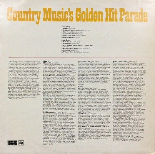 Various - Country Music's Golden Hit Parade | Reader's Digest (RDS 7037) - 2 Various - Country Music's Golden Hit Parade | Reader's Digest (RDS 7037) - 2