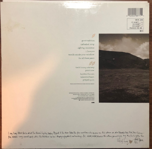 Tanita Tikaram - Ancient Heart | WEA (WX 210) - 3