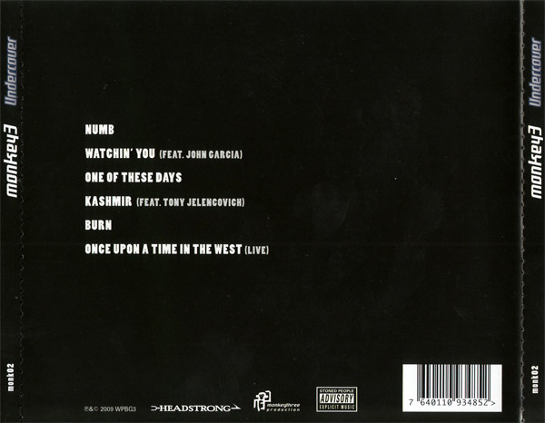 Monkey 3 - Undercover | Not On Label (Monkey 3 Self-released) (monk02) - 2 Monkey 3 - Undercover | Not On Label (Monkey 3 Self-released) (monk02) - 2