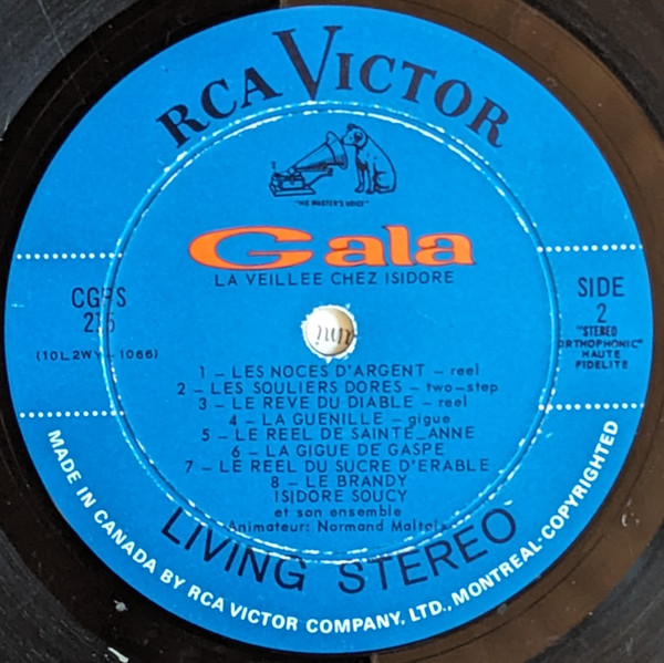 Isidore Soucy Et Son Ensemble - La Veillée Chez Isidore | RCA Victor (CGPS-215) - 4 Isidore Soucy Et Son Ensemble - La Veillée Chez Isidore | RCA Victor (CGPS-215) - 4