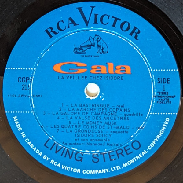Isidore Soucy Et Son Ensemble - La Veillée Chez Isidore | RCA Victor (CGPS-215) - 3 Isidore Soucy Et Son Ensemble - La Veillée Chez Isidore | RCA Victor (CGPS-215) - 3