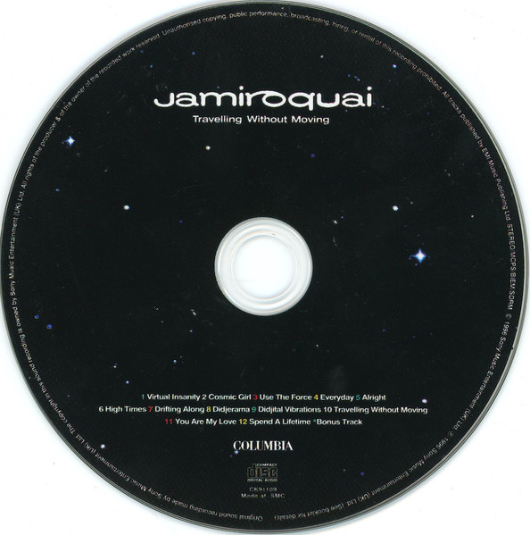 Jamiroquai - Travelling Without Moving | Columbia (CK 91109) - 3 Jamiroquai - Travelling Without Moving | Columbia (CK 91109) - 3
