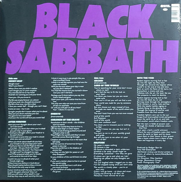 Black Sabbath - Master Of Reality | Warner Records (RR1 2562) - 2 Black Sabbath - Master Of Reality | Warner Records (RR1 2562) - 2