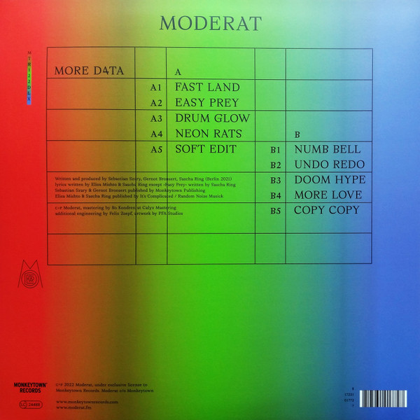 Moderat - More D4ta | Monkeytown Records (MTR122DLX) - 2 Moderat - More D4ta | Monkeytown Records (MTR122DLX) - 2