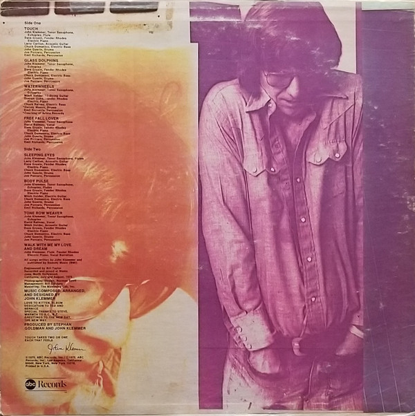 John Klemmer - Touch | ABC Records (ABCD-922) - 2