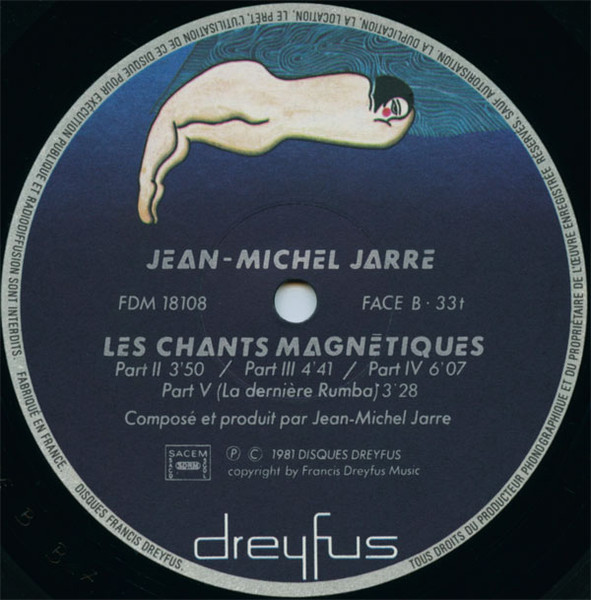 Jean-Michel Jarre - Les Chants Magnétiques = Magnetic Fields | Disques Dreyfus (FDM 18108) - 4