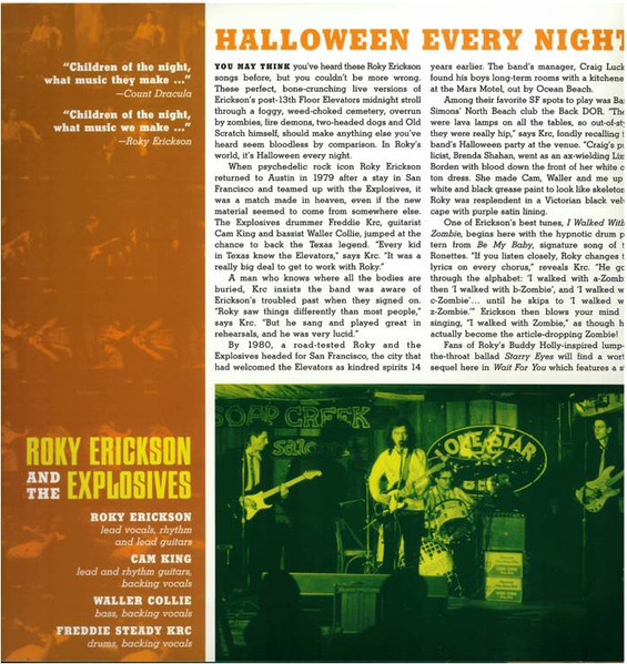 Roky Erickson And The Explosives - Halloween (Recorded Live 1979-81) | Norton Records (ED-337) - 2 Roky Erickson And The Explosives - Halloween (Recorded Live 1979-81) | Norton Records (ED-337) - 2