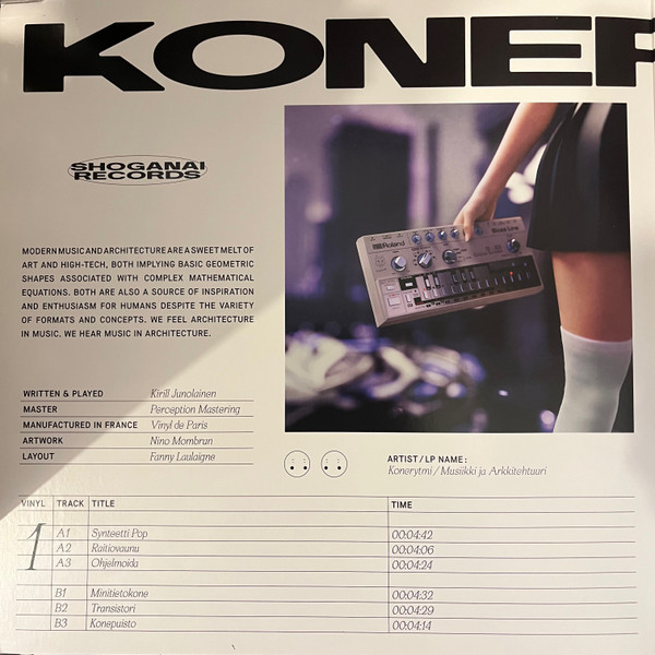 Konerytmi - Musiikki Ja Arkkitehtuuri | Shoganai Records (SHGN 03) - 2 Konerytmi - Musiikki Ja Arkkitehtuuri | Shoganai Records (SHGN 03) - 2