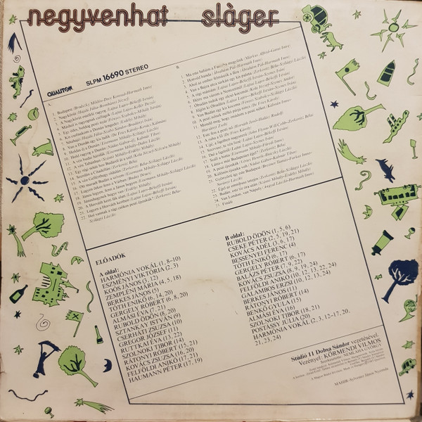 Various - 80 Év - 46 Sláger Budapestről | Qualiton (SLPM 16690) - 2 Various - 80 Év - 46 Sláger Budapestről | Qualiton (SLPM 16690) - 2