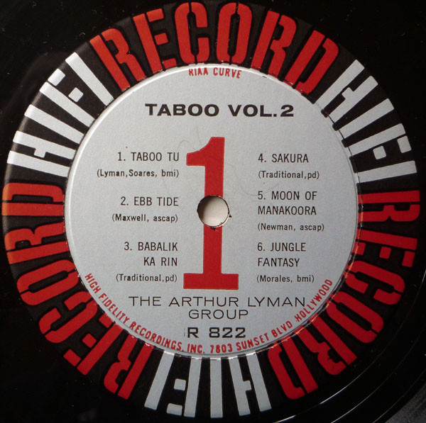 Arthur Lyman - Taboo Vol. 2 | HiFi Records (R822) - 3 Arthur Lyman - Taboo Vol. 2 | HiFi Records (R822) - 3