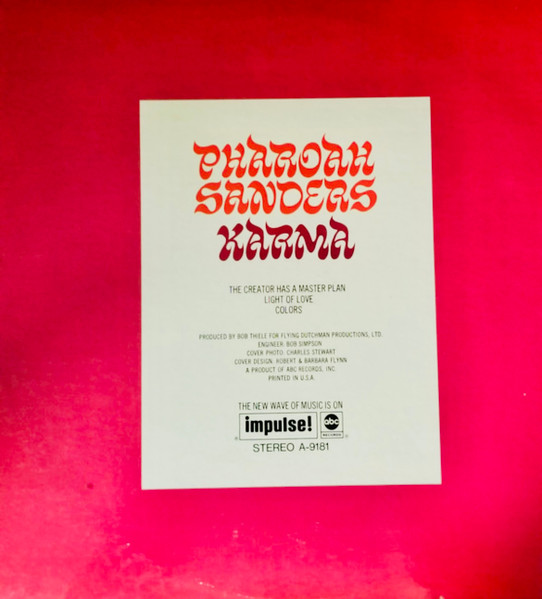 Pharoah Sanders - Karma | Impulse! (AS-9181) - 4 Pharoah Sanders - Karma | Impulse! (AS-9181) - 4