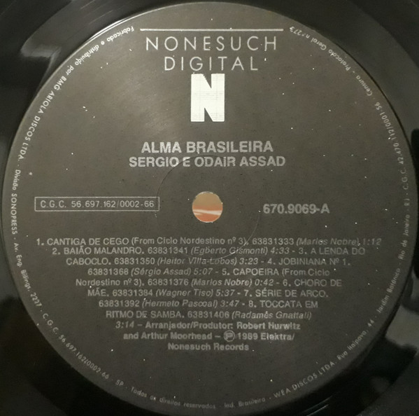 Sérgio & Odair Assad - Alma Brasileira | Nonesuch (979 179-1) - 3