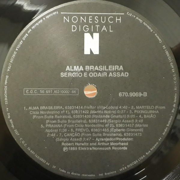 Sérgio & Odair Assad - Alma Brasileira | Nonesuch (979 179-1) - 4