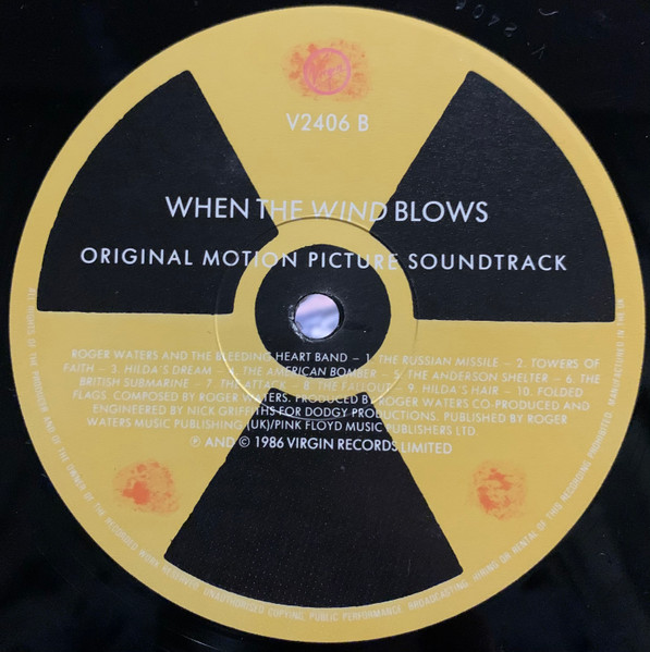 Various - When The Wind Blows (Original Motion Picture Soundtrack) | Virgin (V2406) - 4