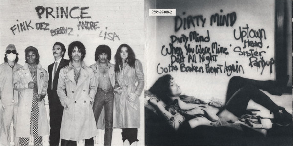 Prince - Dirty Mind | Warner Bros. Records (7599-27408-2) - 2
