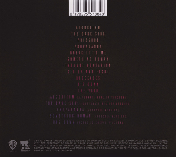 Muse - Simulation Theory | Warner Bros. Records (0190295578848) - 2