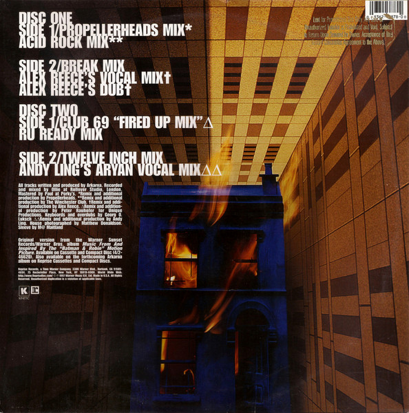 Arkarna - House On Fire | Kinetic Records (0-43878) - 2