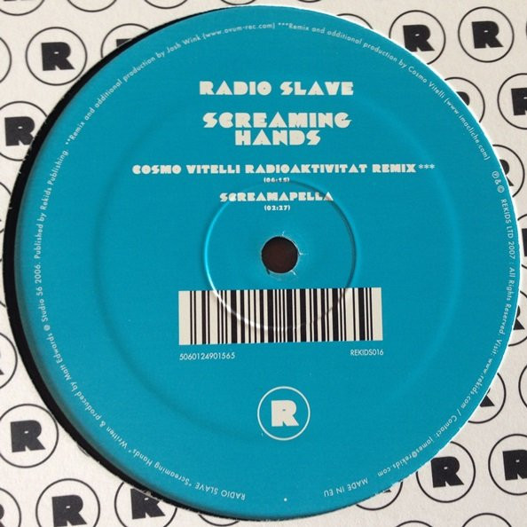 Radio Slave - Screaming Hands | REKIDS (REKIDS016) - 3