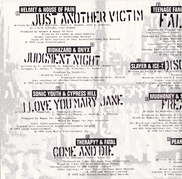 Various - Judgment Night (Music From The Motion Picture) | Epic Soundtrax (474183 2) - 4 Various - Judgment Night (Music From The Motion Picture) | Epic Soundtrax (474183 2) - 4