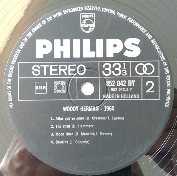 Woody Herman - Woody Herman: 1964 | Philips (852 042 BY) - 3