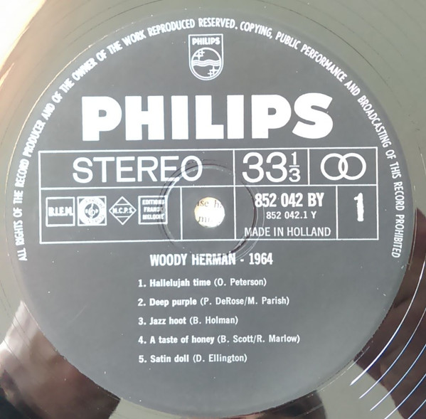 Woody Herman - Woody Herman: 1964 | Philips (852 042 BY) - 2