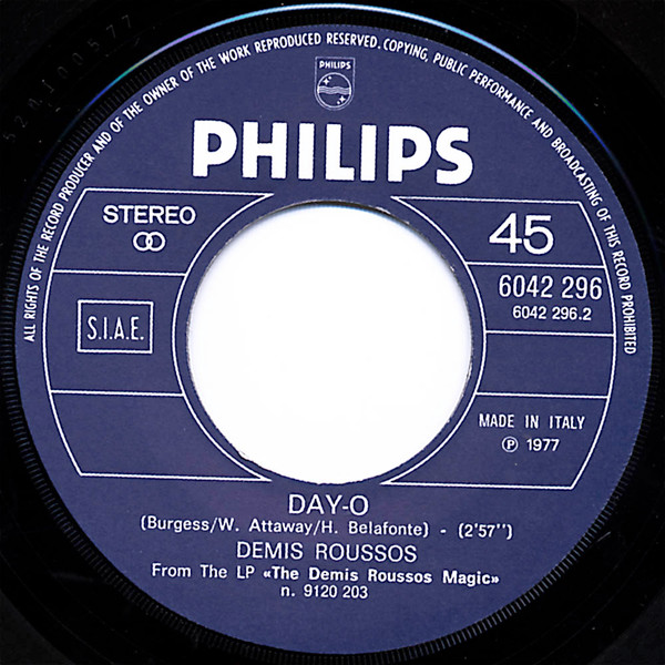 Demis Roussos - Profeta Non Sarò | Philips (6042 296) - 4