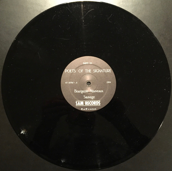 Poets Of The Signature - Poets Of The Signature | SAM Records (SAM 06) - 2