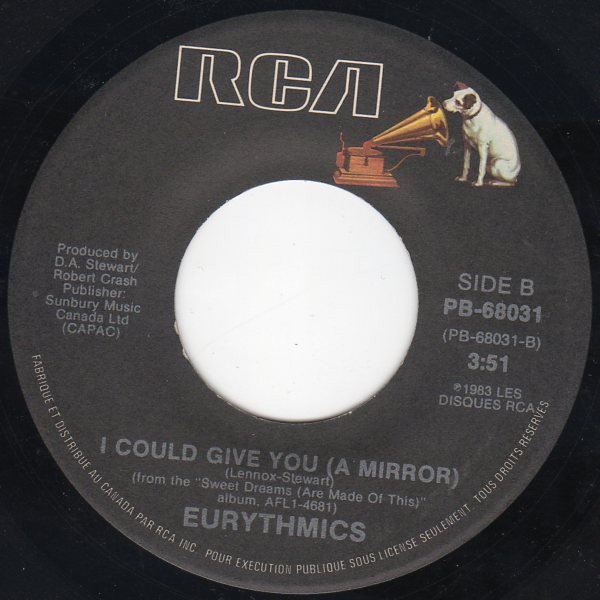 Eurythmics - Sweet Dreams (Are Made Of This) | RCA (PB-68031) - 2