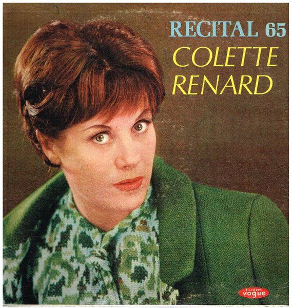 Colette Renard accompagnee par Raymond Legrand Et Son Orchestre - Recital 65 [Vinyl] | Disques Vogue (LD 658)