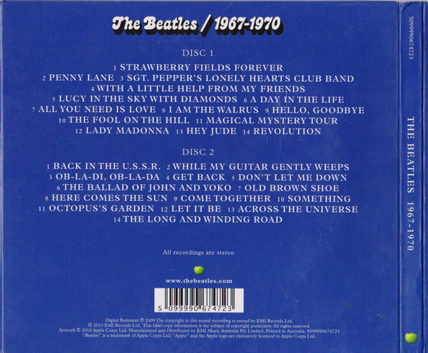 The Beatles - 1967-1970 CD | Apple Records (5099990674723) - 4