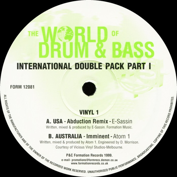 Various - The World Of Drum And Bass Part I | Formation Records (FORM12081) - 3 Various - The World Of Drum And Bass Part I | Formation Records (FORM12081) - 3