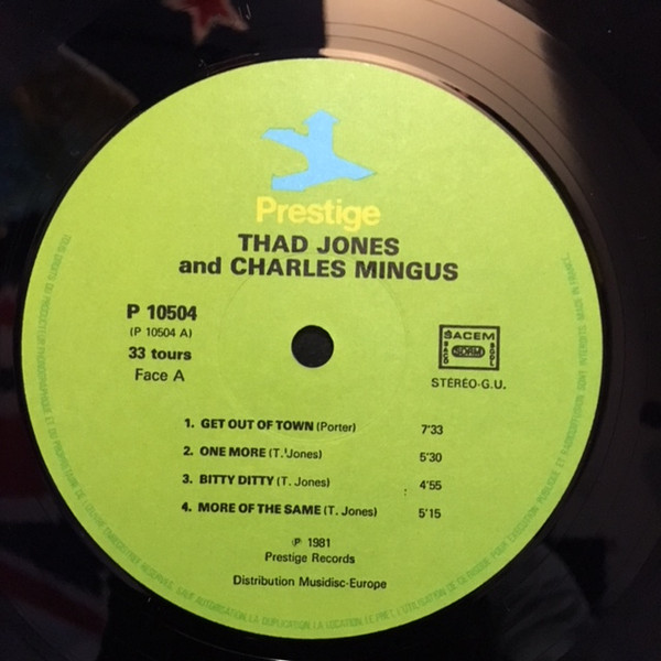Thad Jones And Charles Mingus - Thad Jones And Charles Mingus | Prestige (P 10504) - 3