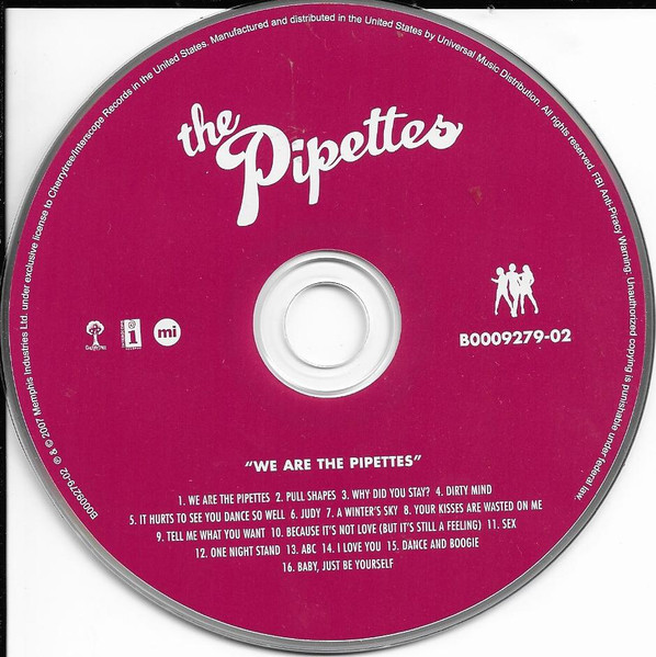 The Pipettes - We Are The Pipettes | Cherrytree Records (B0009279-02) - 3